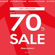 clothing sales