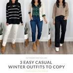 casual winter outfits