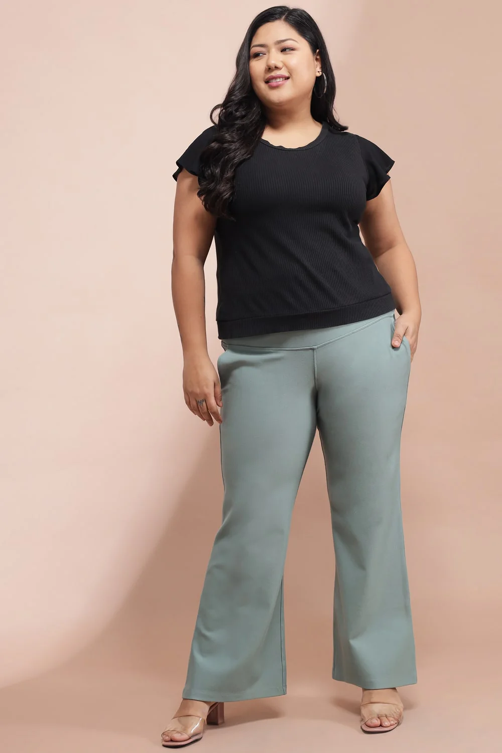 plus size formal pants for ladies