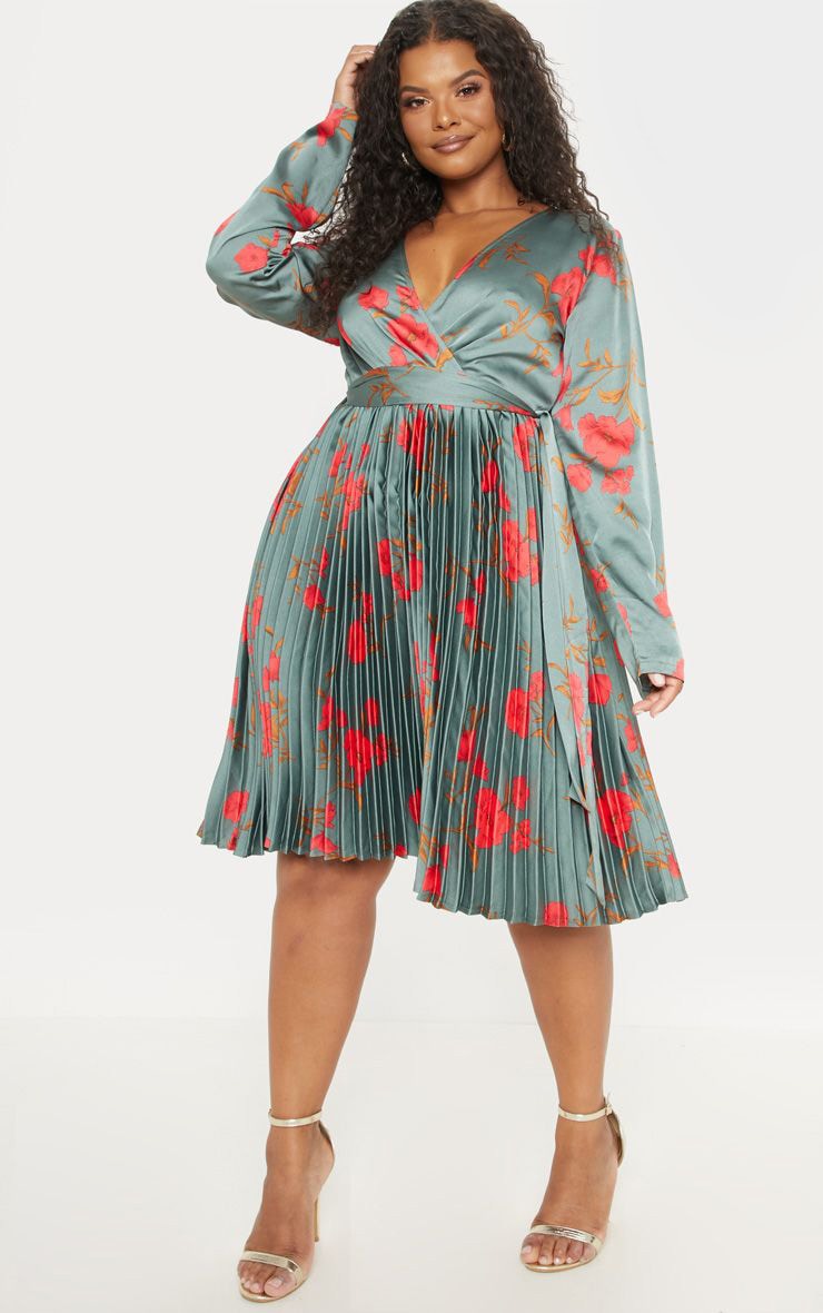 plus size midi dresses