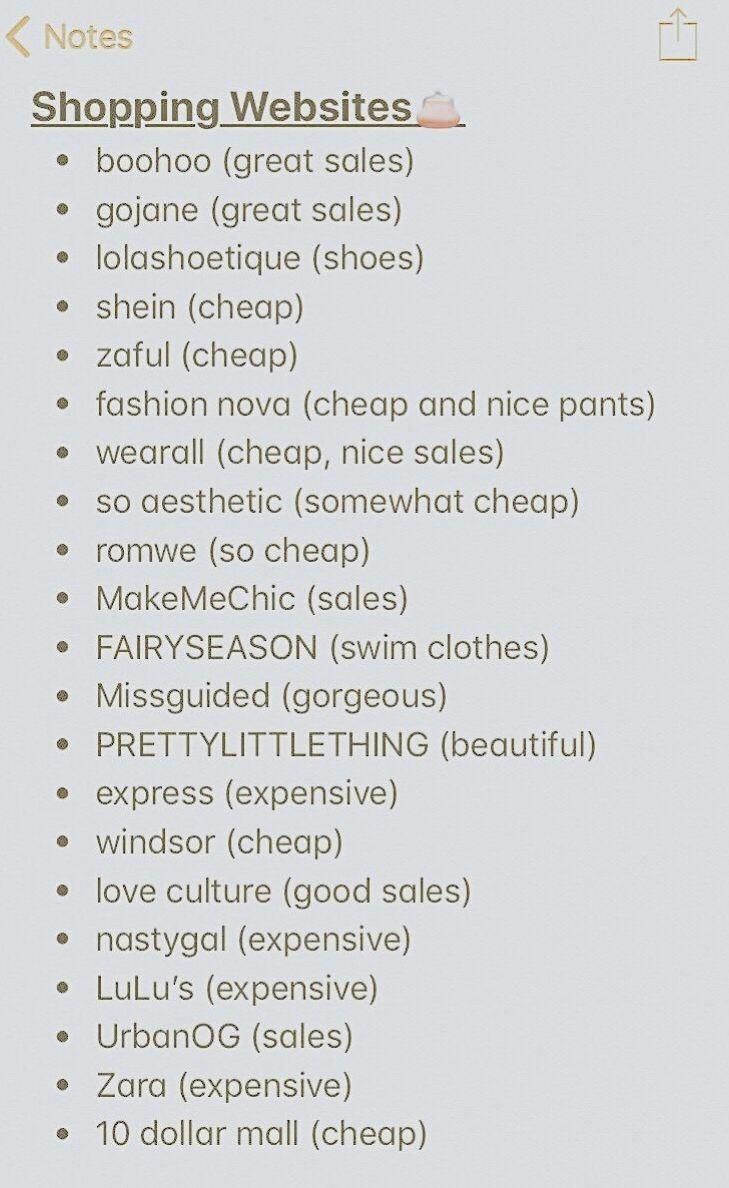 best cheap clothing sites