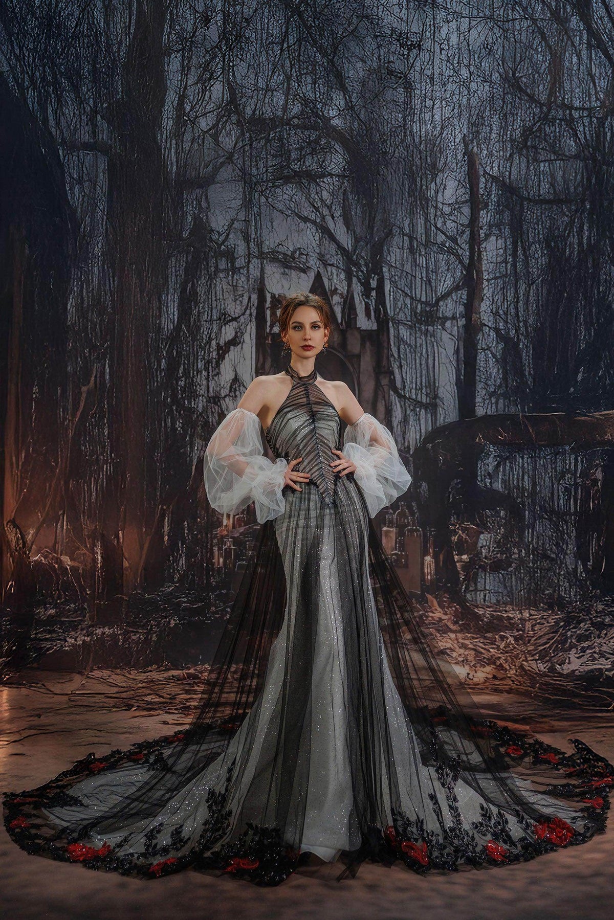gothic wedding dresses